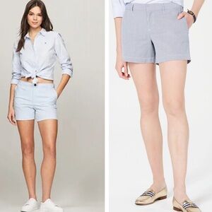 Women’s Tommy Hilfiger Light Gray/Blue Chino Shorts